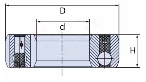 CSK-PP series bearing drawing CSK-PP series bearing drawing