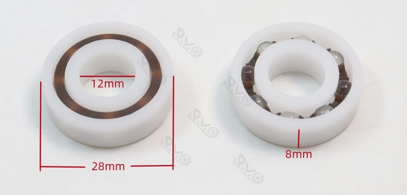 POM6001 plastic ball bearing POM6001 plastic ball bearing