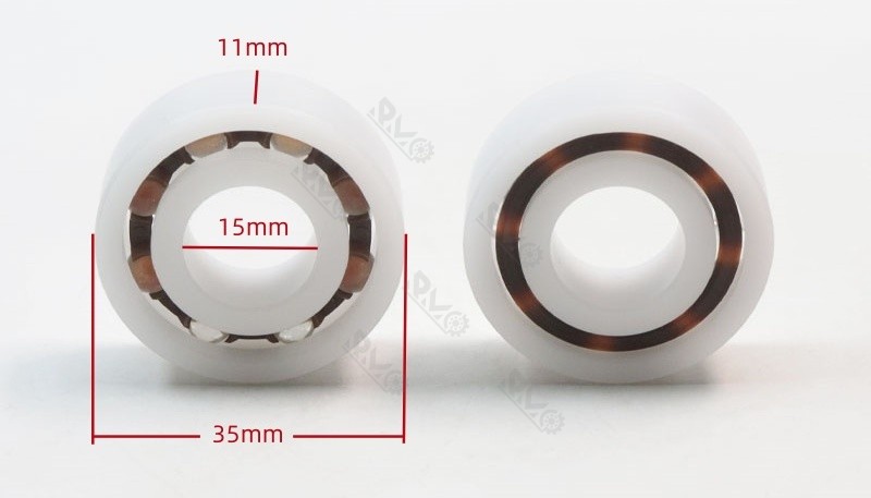 POM Plastic Ball Bearing 6202 POM Plastic Ball Bearing 6202