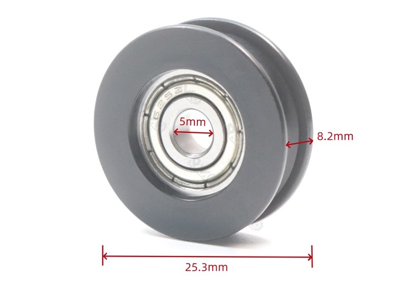 625ZZ U groove pulley wheels 625ZZ U groove pulley wheels