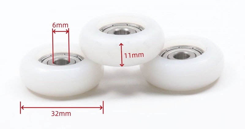 S626 high strength bearing nylon wheel S626 high strength bearing nylon wheel