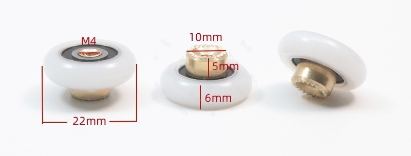 S696 lightweight nylon bearing pulley S696 lightweight nylon bearing pulley