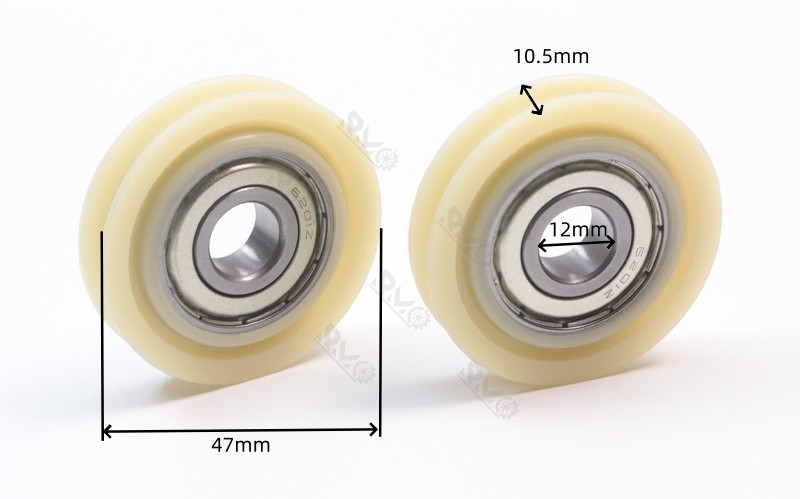 6201ZZ U Groove Bearing Wheels 6201ZZ U Groove Bearing Wheels