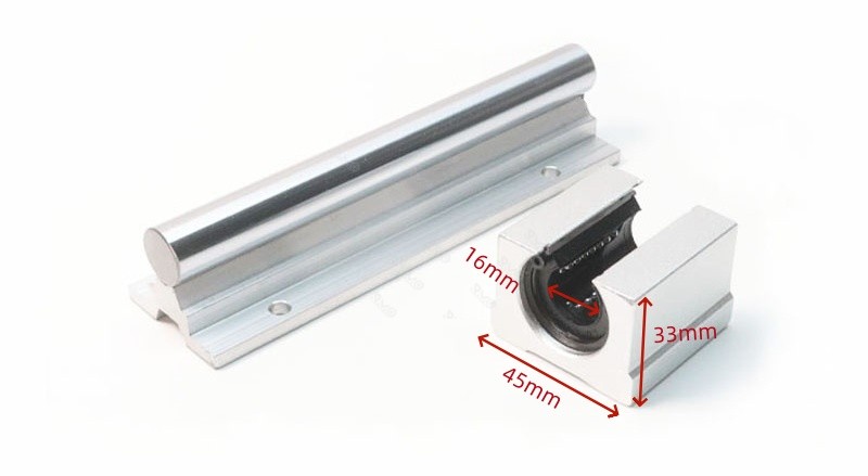 SBR16UU linear motion rail bearing