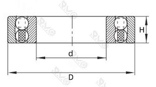 1026/126 ball bearing drawing 1026/126 ball bearing drawing