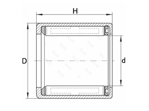 HF Series Needle Roller Drawings HF Series Needle Roller Drawings