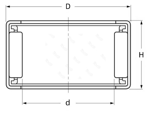 HMK Series Needle Roller Drawings HMK Series Needle Roller Drawings