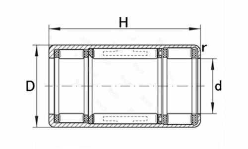 HFL Series Needle Roller Drawings HFL Series Needle Roller Drawings