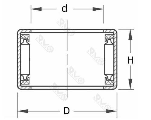 FC Series Needle Roller Drawings FC Series Needle Roller Drawings