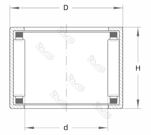 HK Series Needle Roller Drawings HK Series Needle Roller Drawings