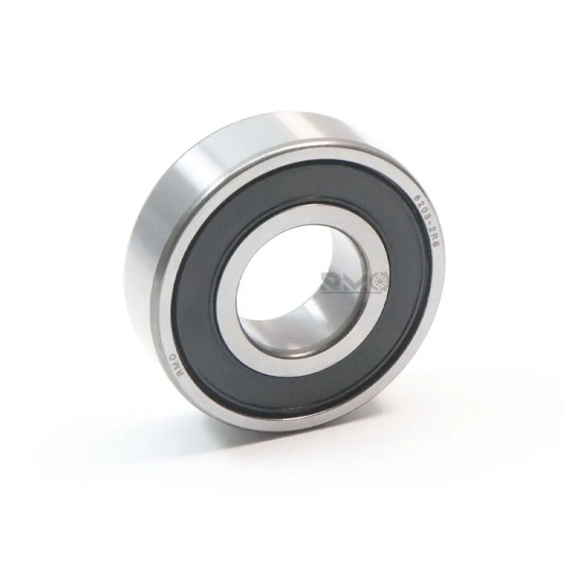 6203-2RS rubber sealed deep groove ball bearing