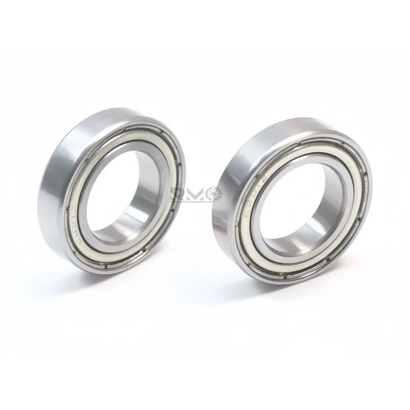 12x21x5mm 6801 thin wall ball bearing technical dimension layout drawing