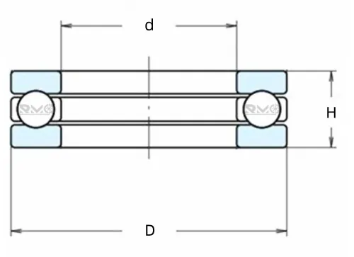 51206 thrust ball bearing
