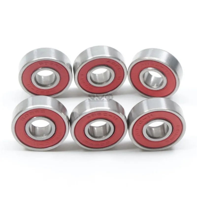 Waterproof 608-2RS roller skate bearing 8x22x7mm with rubber seals