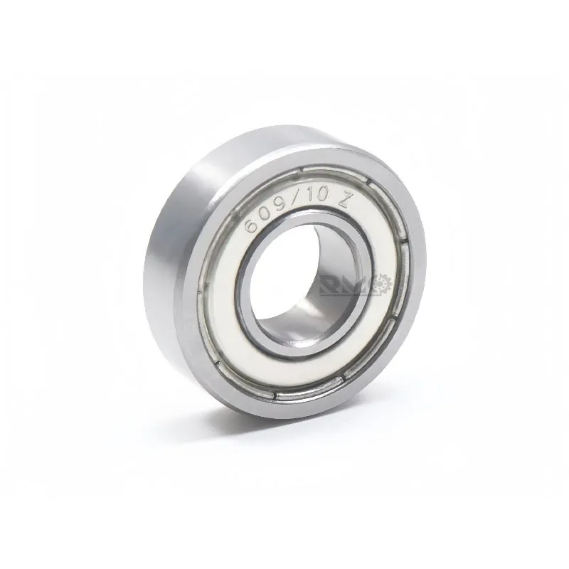 Premium 609/10ZZ deep groove ball bearing 10x24x7mm with metal shields single item profile