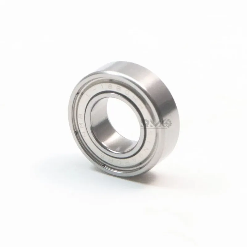 Close up view of 688ZZ P6 tolerance bearing showing high-grade chrome steel seals