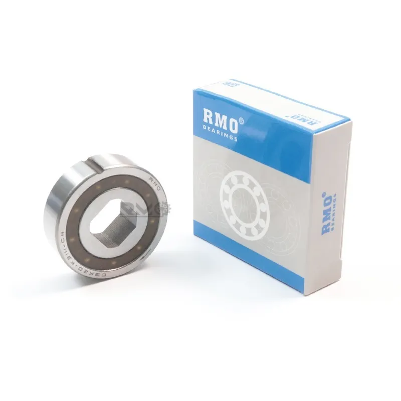CSK20-F3111-C4 one-way sprag clutch bearing with outer keyway and square hole