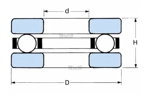 F8-14 bearing drawing