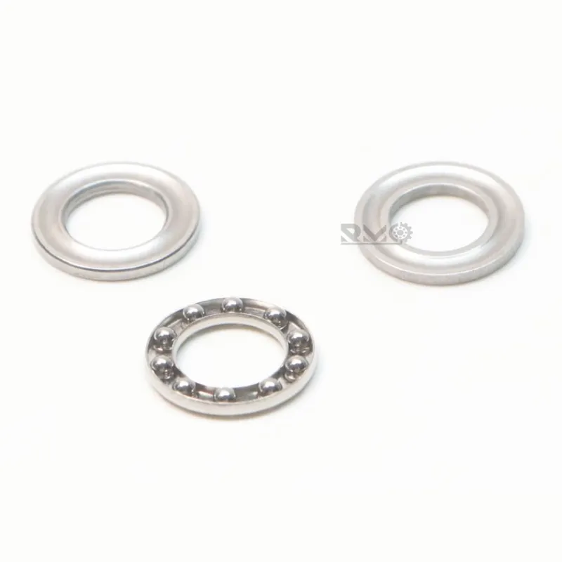 Premium F8-14 miniature thrust ball bearing 8x14x4mm 3-piece assembly profile