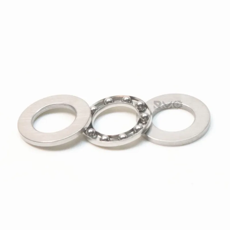 8x14x4mm F8-14 precision micro thrust bearing with machined brass cage