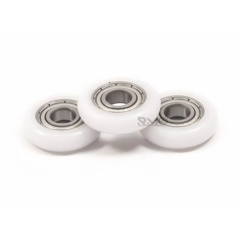 Low noise POM coated guide roller 697ZZ