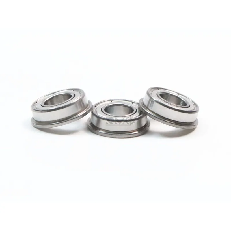 B2B wholesaler warehouse inventory of F688ZZ flanged bearings ready for shipping