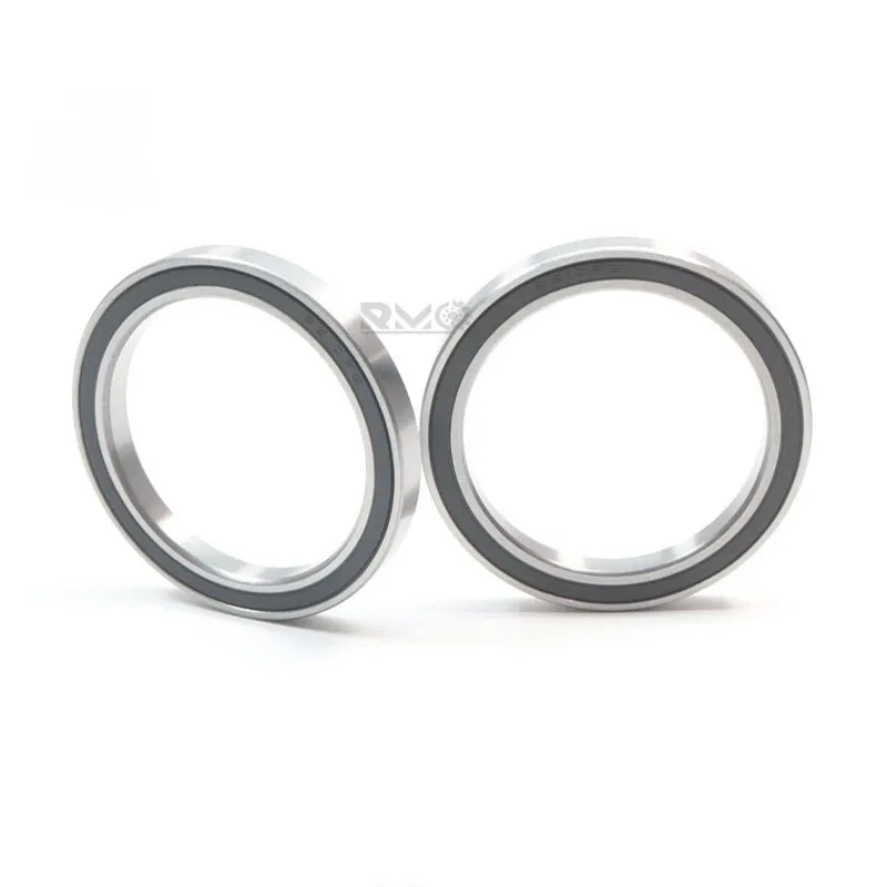 Technical dimension drawing and blueprint of the 6810-2RS 50x65x7mm thin section bearing