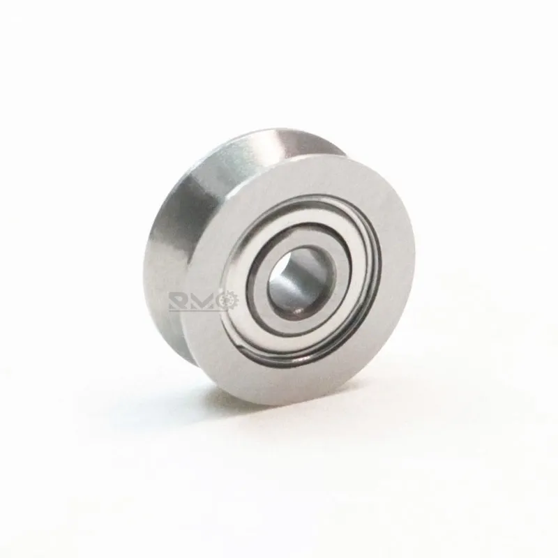 RMO brand 623ZZ V groove bearing pulley 3x12x4mm made of chrome steel