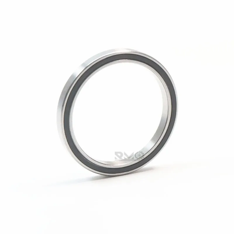 6706-2RS large bore 30mm thin wall ball bearing showing double rubber seals for outdoor UAV pods
