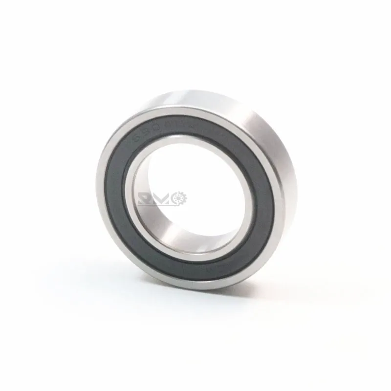 6904-2RS rare 21.5mm custom bore bearing showing dual rubber seals for aftermarket hubs