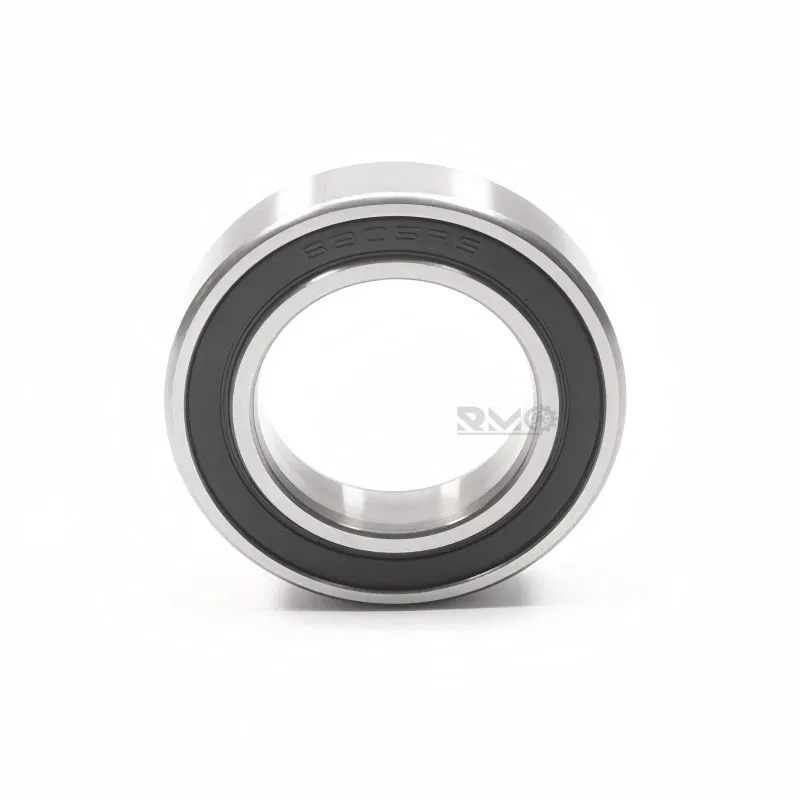 6905-2RS 25mm shaft bearing showing dual rubber seals optimized for CNC machine tool spindles