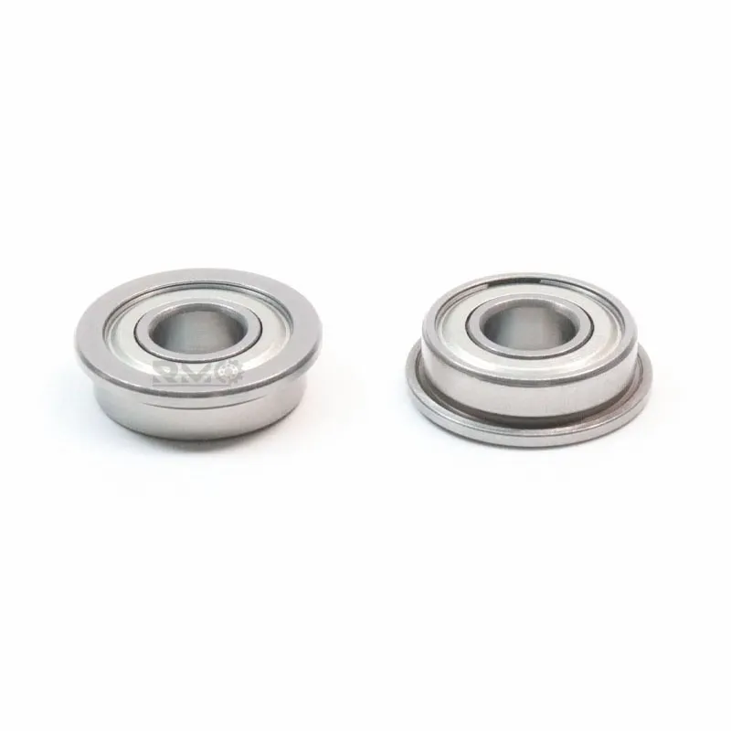 Technical CAD dimension drawing of F698ZZ bearing 8x19x6mm with 22mm flange
