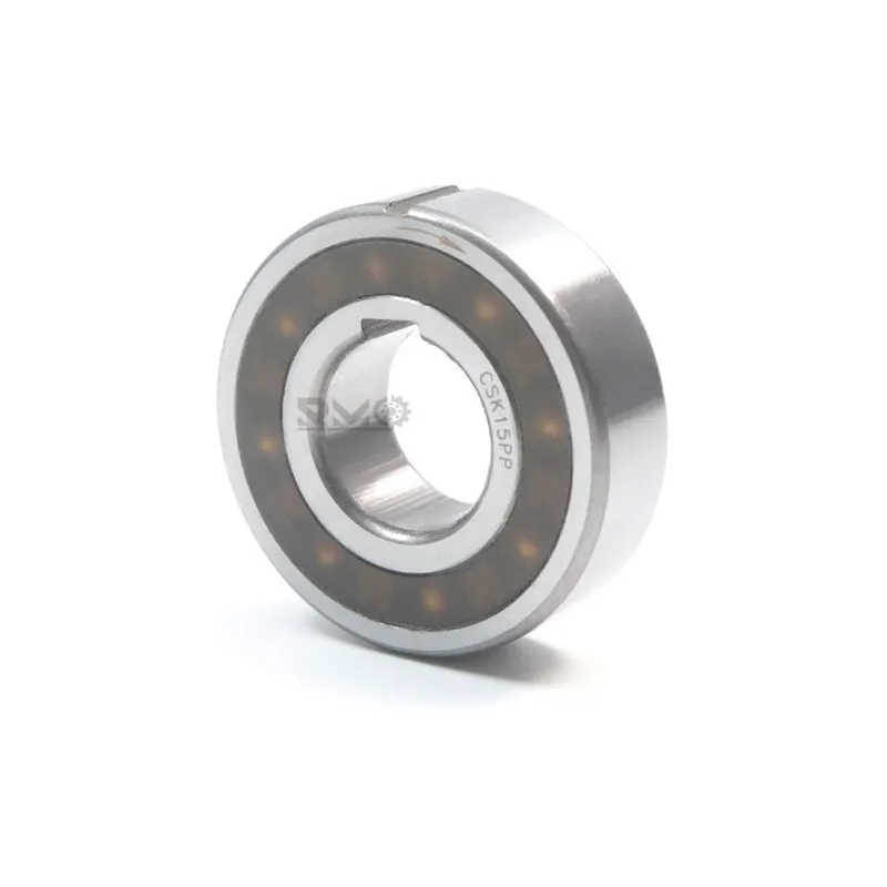 RMO brand CSK15PP one way sprag clutch bearing 15x35x11mm with dual keyways for backstopping