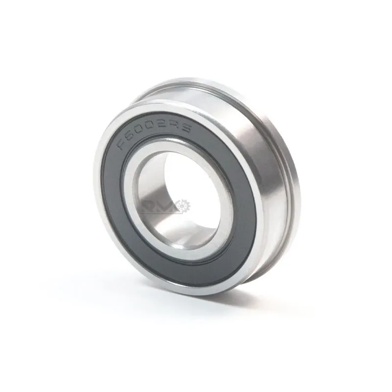 Wholesale 15x32x9mm F6002-2RS Rubber Sealed Flanged Bearings