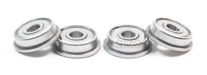The F626ZZ flanged bearing installed inside a 3D printer belt pulley and NEMA stepper motor mount
