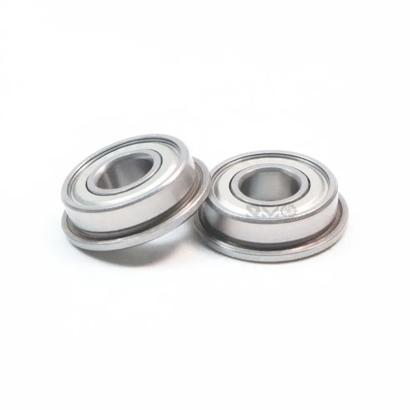 F698ZZ flanged bearing applied on a NEMA 23 stepper motor and CNC router Z axis
