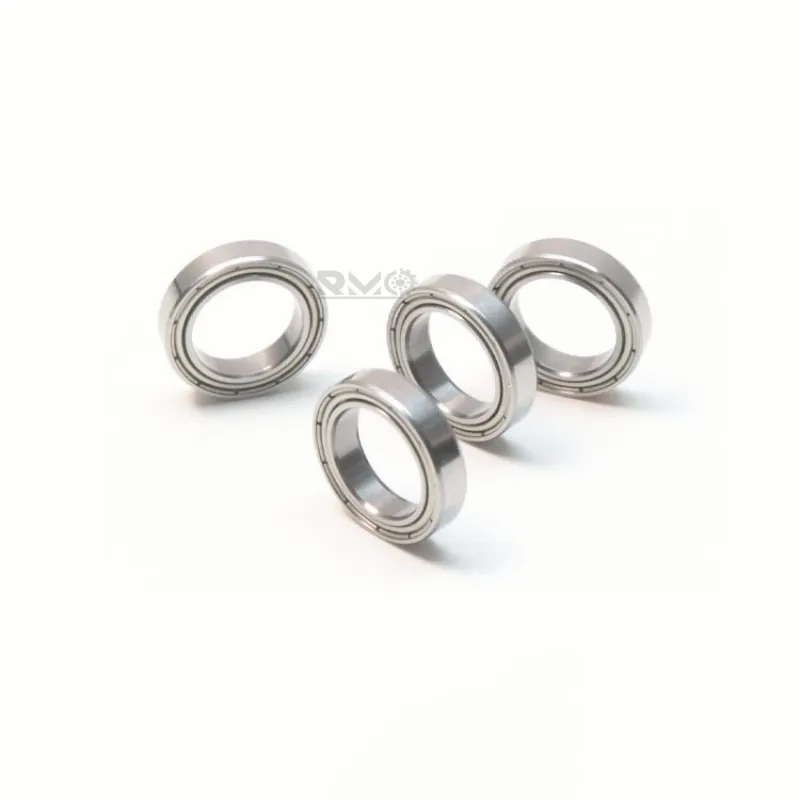 Bulk packaging layout of RMO brand 6701 micro bearings ready for B2B global wholesale
