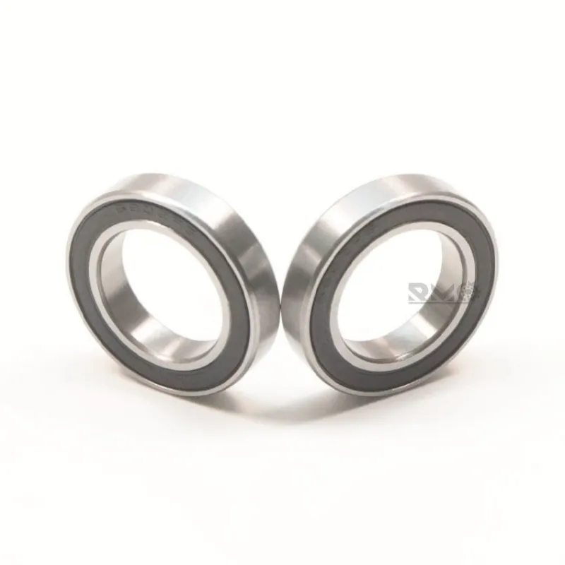 Bulk stock of RMO brand 6802 series bearings prepared for B2B global bicycle parts wholesale