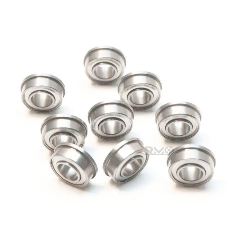 Bulk wholesale inventory of RMO brand SFRW188ZZ extended inner ring stainless flanged bearings