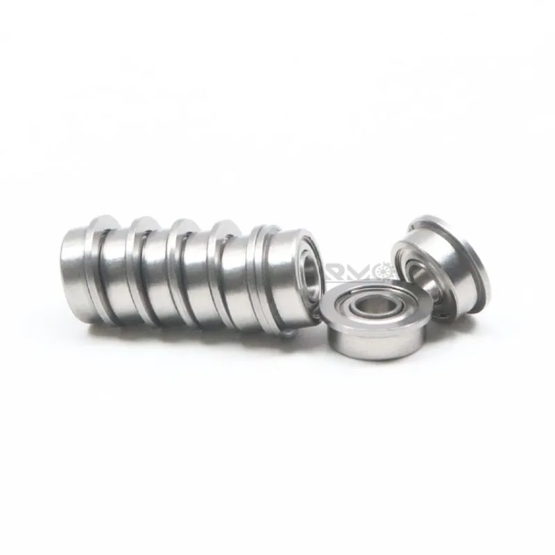 Bulk wholesale stock of RMO brand SMF104ZZ stainless flanged bearings for fishing reels