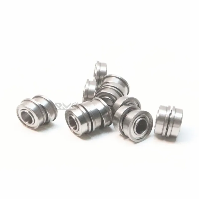 SFRW188ZZ stainless flanged bearing installed in marine actuators and precision medical pumps