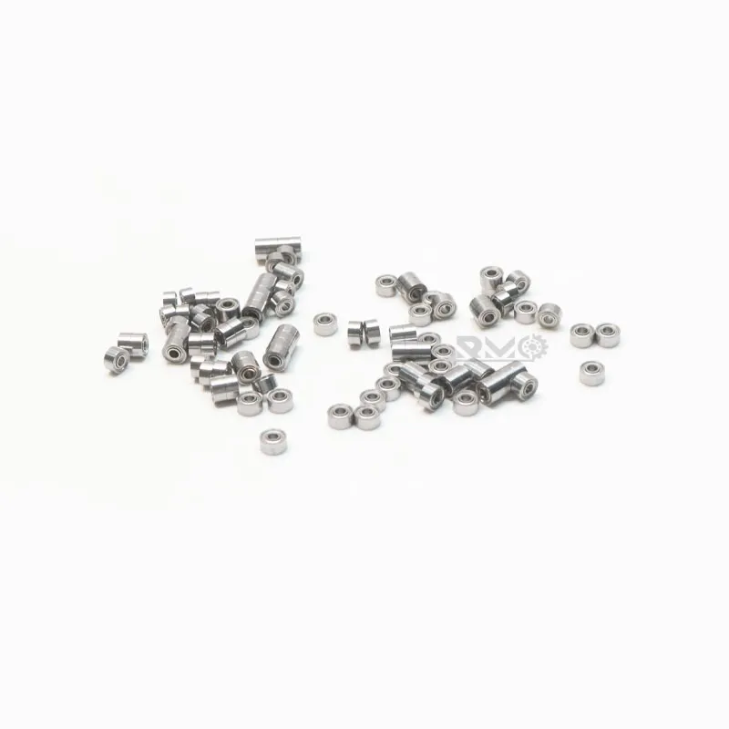 Bulk packaging of 681XZZ 1.5x4x2mm shielded miniature ball bearings for wholesale supply