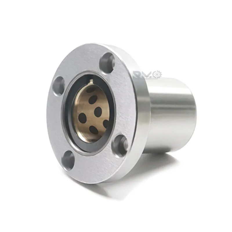 LMF30UU Round Flange Linear Motion Bushing 30mm Bore for CNC Router Shafts