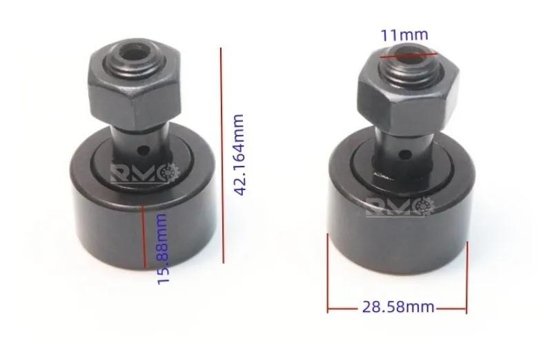 RMO CF 1 1/8 SB bearing size details