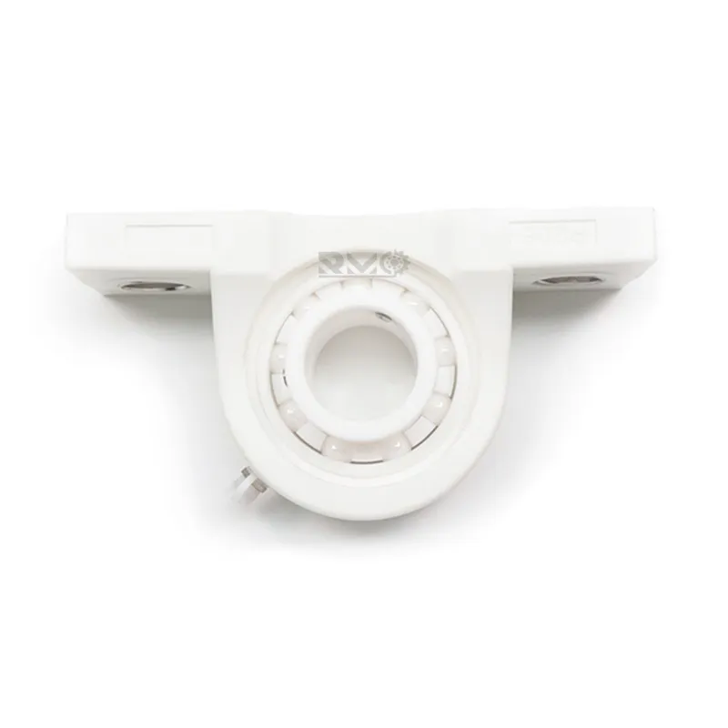 UCP206CE full zirconia ceramic insert bearing with POM housing operating in PCB acid etching equipment