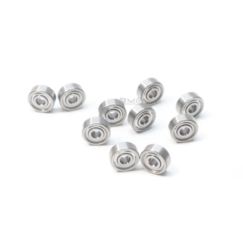 Comparison of metal shield ZZ and rubber seal 2RS closures on 623 bearing