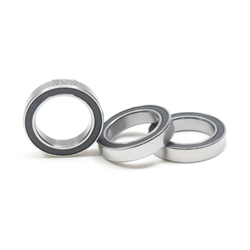 MR1319-2RS sealed bearing installed inside a mountain bike rear hub axle assembly