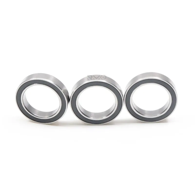 Close-up of 2RS rubber seal and 3mm thin wall structure on MR1319-2RS bearing
