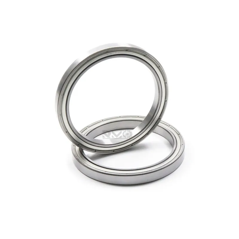 6816ZZ thin section bearing installed inside a harmonic reducer robot arm joint
