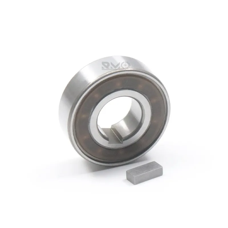 Digital caliper measuring 15mm inner bore and 35mm outer diameter of BB15-K clutch
